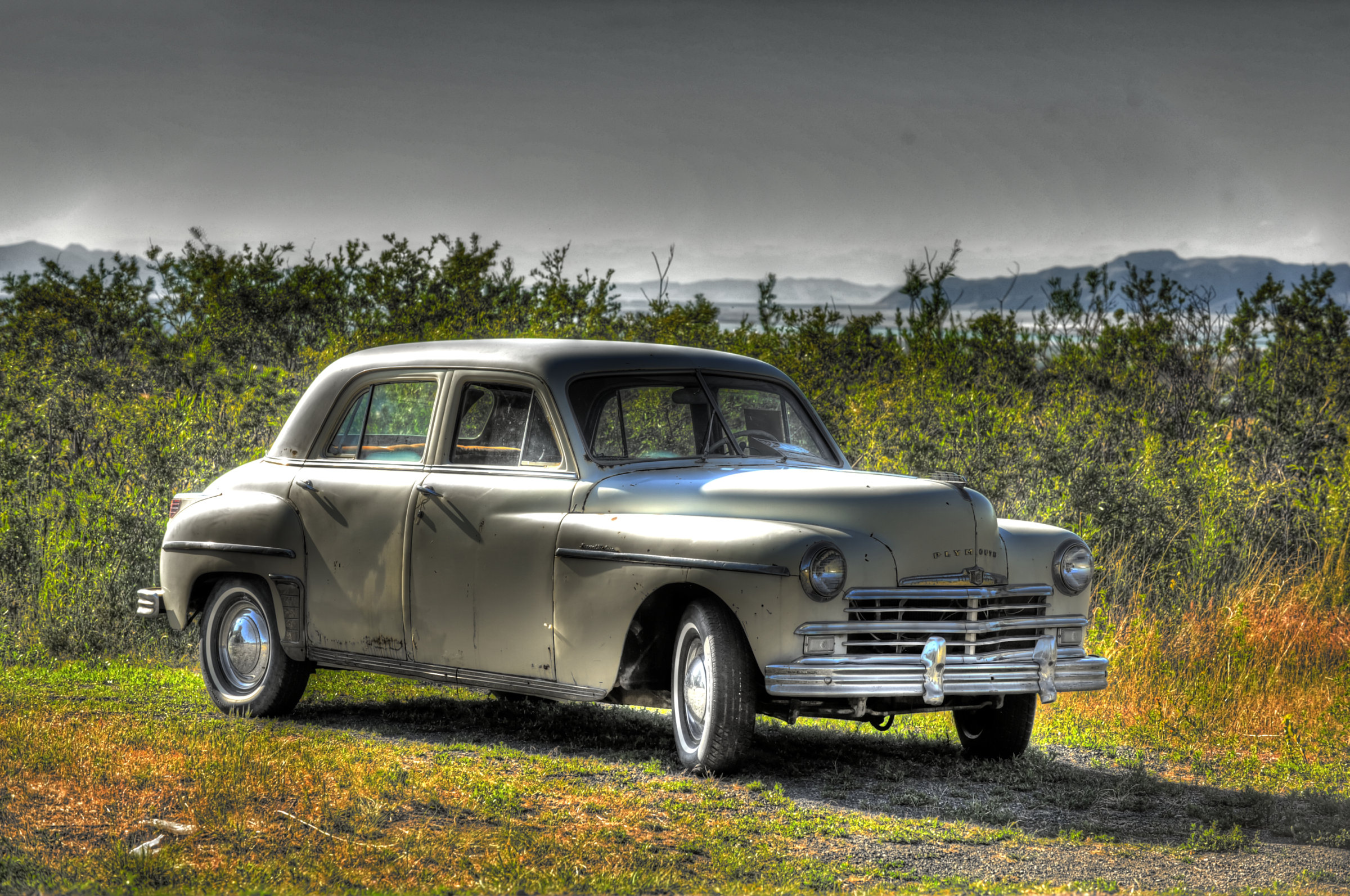 Old Classic Plymouth 30